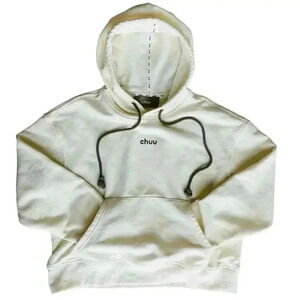 CHUU Women’s Cream Classic Hoodie Size Small